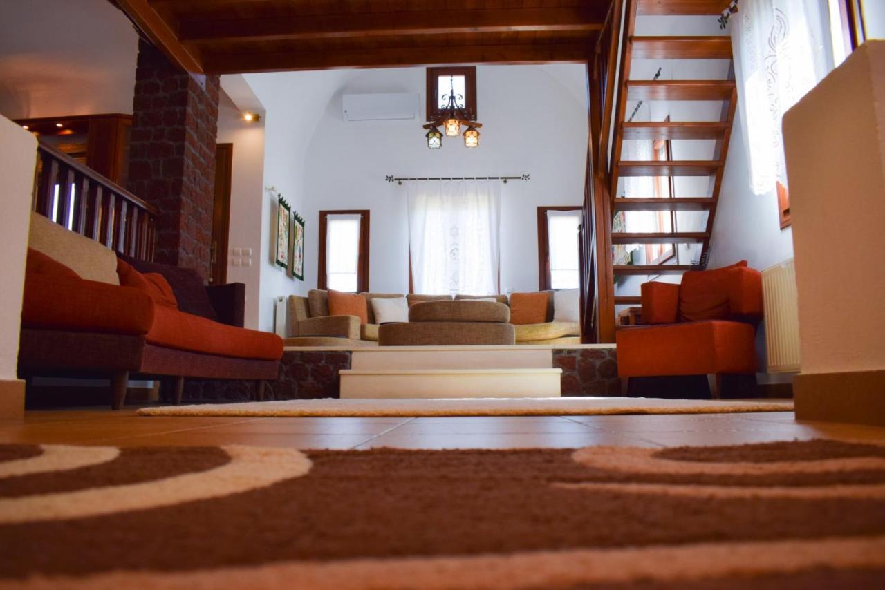 Sunshine House For 9, Cozy Set Up,Verandas, Sea View. Karterados  Exterior foto